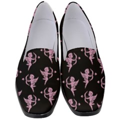 Cupid Pattern Women s Classic Loafer Heels by Valentinaart