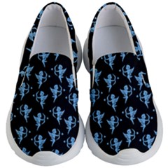 Cupid Pattern Kids Lightweight Slip Ons by Valentinaart