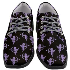 Cupid Pattern Women Heeled Oxford Shoes by Valentinaart