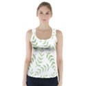 Tropical pattern Racer Back Sports Top View1