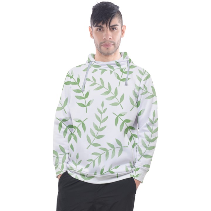 Tropical pattern Men s Pullover Hoodie