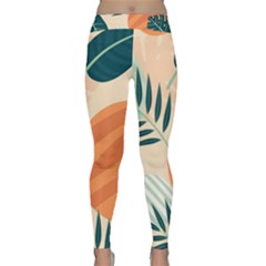 Tropical Pattern Classic Yoga Leggings by Valentinaart