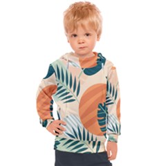 Tropical Pattern Kids  Hooded Pullover by Valentinaart