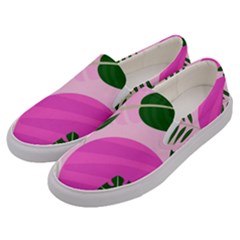 Tropical Pattern Men s Canvas Slip Ons by Valentinaart