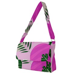 Tropical Pattern Full Print Messenger Bag (s) by Valentinaart