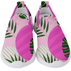 Tropical Pattern Kids  Slip On Sneakers by Valentinaart