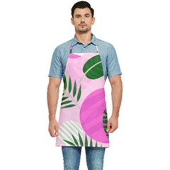 Tropical Pattern Kitchen Apron