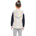 Dot pattern Kids  Hooded Puffer Vest View2