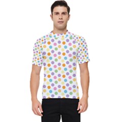 Dot Pattern Men s Short Sleeve Rash Guard