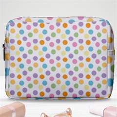 Dot Pattern Make Up Pouch (large) by Valentinaart