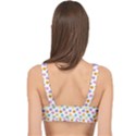 Dot pattern Cage Up Bikini Top View2