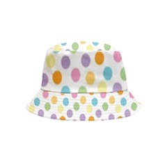 Dot Pattern Bucket Hat (kids) by Valentinaart