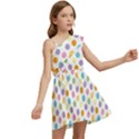 Dot pattern Kids  One Shoulder Party Dress View2