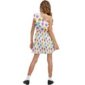 Dot pattern Kids  One Shoulder Party Dress View4