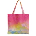 Sunset Zipper Grocery Tote Bag View1