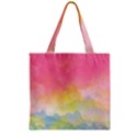 Sunset Zipper Grocery Tote Bag View2