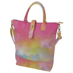 Sunset Buckle Top Tote Bag by Valentinaart