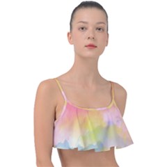 Sunset Frill Bikini Top by Valentinaart