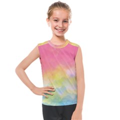 Sunset Kids  Mesh Tank Top by Valentinaart