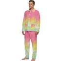 Sunset Men s Long Sleeve Velvet Pocket Pajamas Set View3