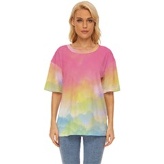 Sunset Oversized Basic Tee