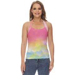 Sunset Basic Halter Top