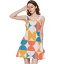 Geometric pattern Inside Out Racerback Dress View1