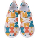 Geometric pattern Women s Velcro Strap Shoes View1