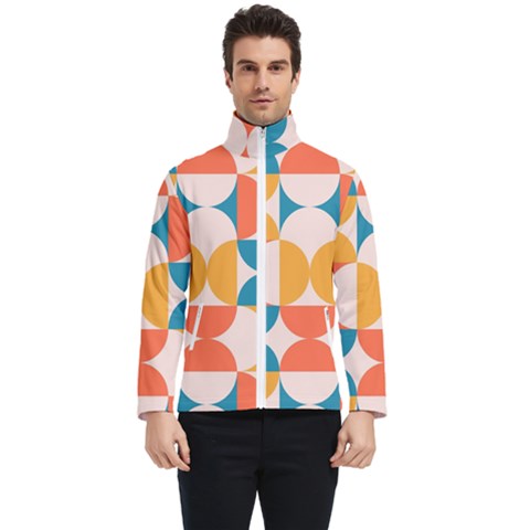 Geometric Pattern Men s Bomber Jacket by Valentinaart