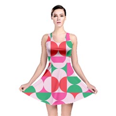 Geometric Pattern Reversible Skater Dress by Valentinaart