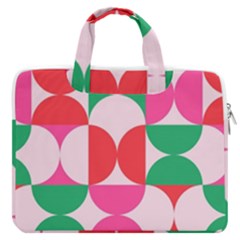 Geometric Pattern Macbook Pro Double Pocket Laptop Bag