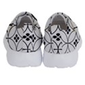 Black and white pattern Kids  Velcro No Lace Shoes View4