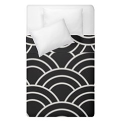 Black And White Pattern Duvet Cover Double Side (single Size) by Valentinaart