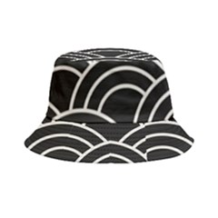 Black And White Pattern Bucket Hat