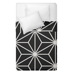 Black And White Pattern Duvet Cover Double Side (single Size) by Valentinaart