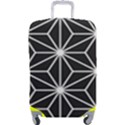 Black and white pattern Luggage Cover (Large) View1