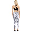 Black and white pattern Pocket Leggings  View2