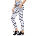 Black and white pattern Pocket Leggings  View3