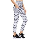 Black and white pattern Pocket Leggings  View4