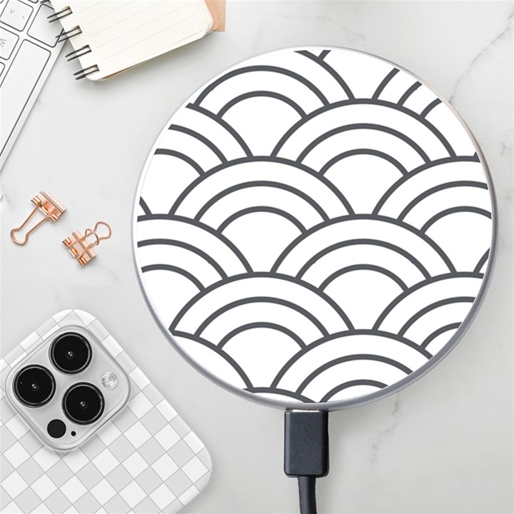 Black and white pattern Wireless Charger