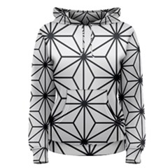 Black And White Pattern Women s Pullover Hoodie by Valentinaart