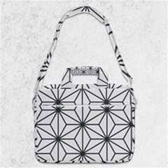 Black And White Pattern Macbook Pro Shoulder Laptop Bag 