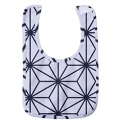 Black And White Pattern Baby Bib