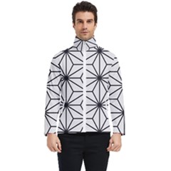 Black And White Pattern Men s Bomber Jacket