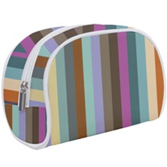 Simple Line Pattern Make Up Case (large) by Valentinaart