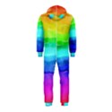 Watercolor rainbow Hooded Jumpsuit (Kids) View2