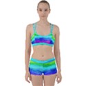 Watercolor rainbow Perfect Fit Gym Set View1