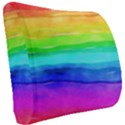 Watercolor rainbow Seat Cushion View2