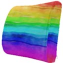 Watercolor rainbow Seat Cushion View3