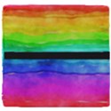 Watercolor rainbow Seat Cushion View4